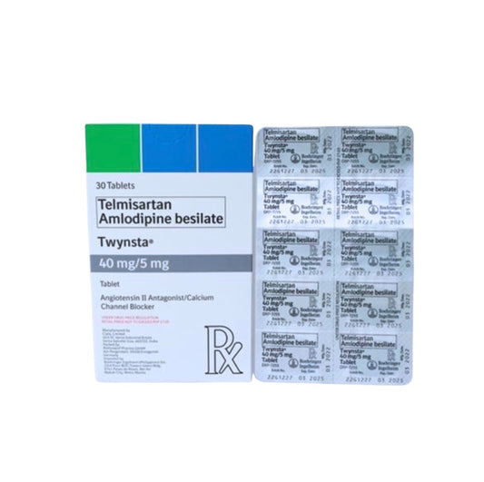 Twynsta (Telmisartan + Amlodipine) 40mg./5mg. Tablet x 1