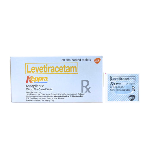 KEPPRA Levetiracetam 500 mg Film coated tablet x 1