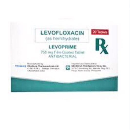 Levofloxacin 750mg Tablet x 1