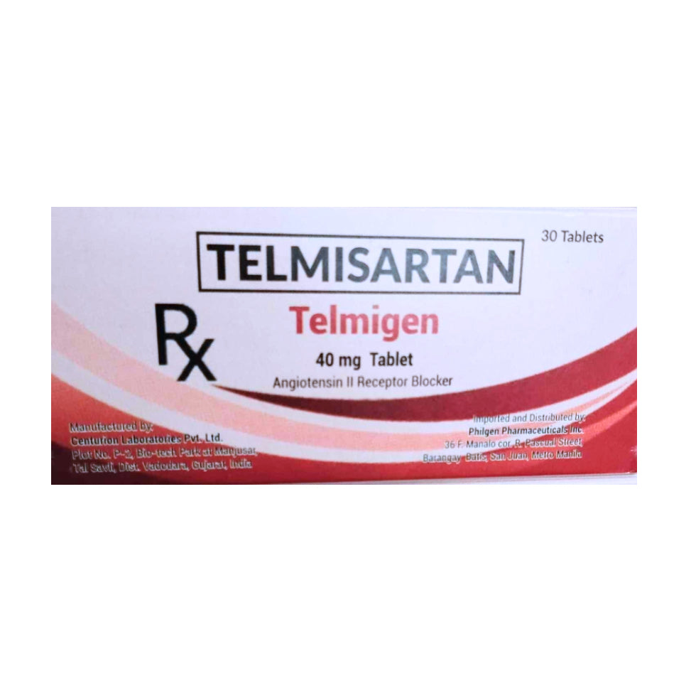 Pritor (Telmisartan) 40mg Tablet x 1
