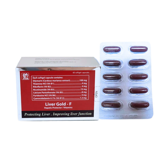 Livergold Sylimarin+Vitamin B Complex Softgel Capsule x 1