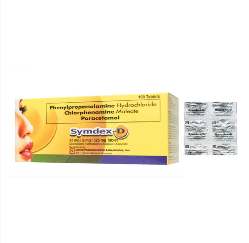 NEOZEP ( Phenylephrine HCl Chlorphenamine Maleate Paracetamol) Tablet x 1