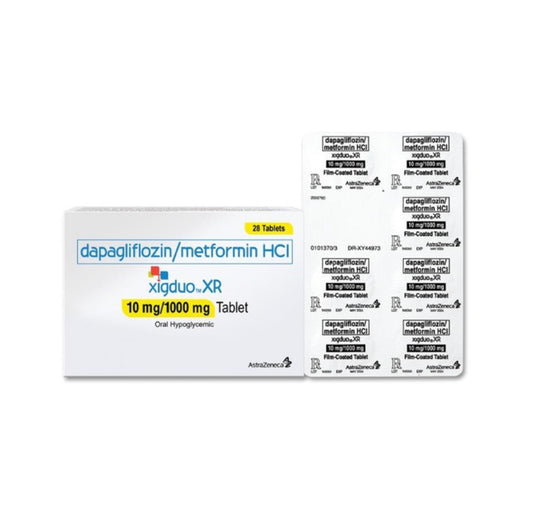 XIGDUO XR Dapagliflozin + Metformin 10mg/1000mg Tablet x 1