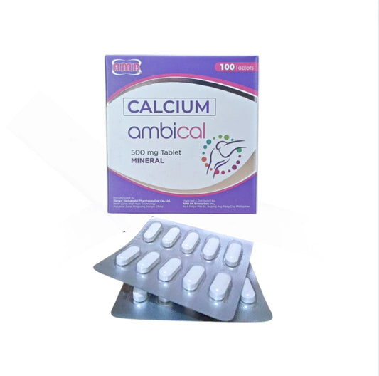 Calcium Carbonate 500mg Tablet x 1