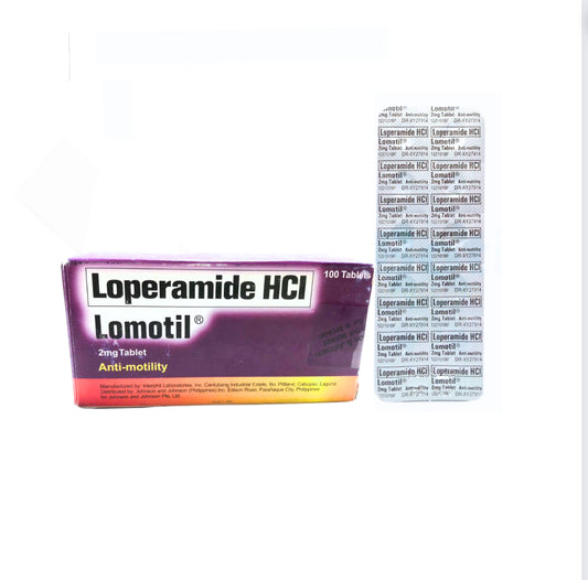 LOMOTIL Loperamide 2mg Capsule x 1