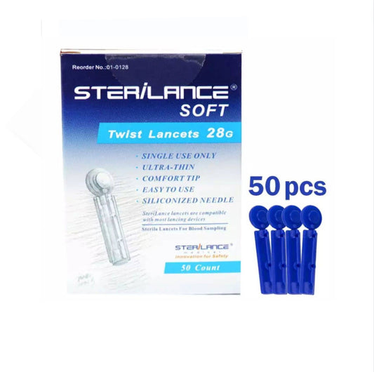 Lancet Needle x 200’s, 100’s, 50’s, 25’s, 10’s