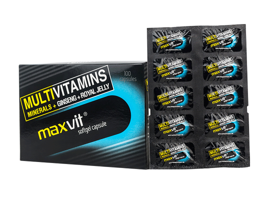 MAXVIT (Multivitamins+Minerals+Amino Acids+Ginseng) x 1
