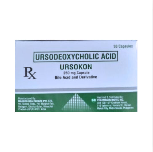 Ursodeoxycholic Acid 250mg Tablet x 1