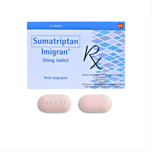 IMIGRAN Sumatriptan 50mg.Tablet x 1