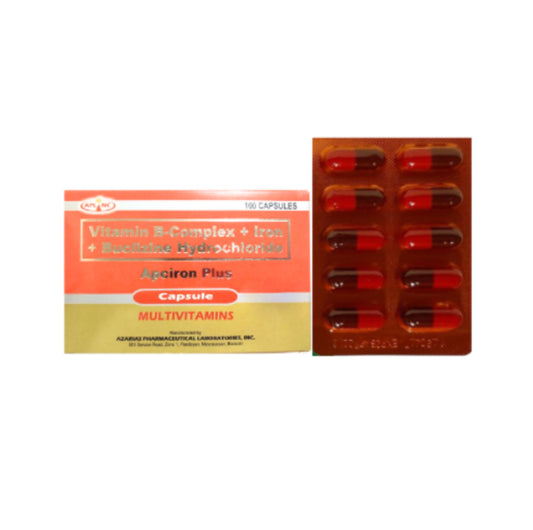 Vitamins B Complex + Buclizine + Iron Capsule x 1