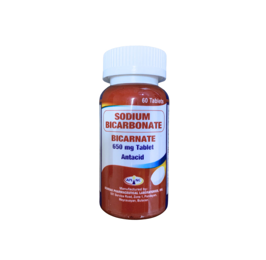 Sodium Bicarbonate 650 mg Tablet x 60s