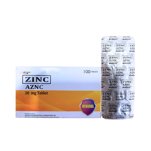 Zinc 30mg Tablet