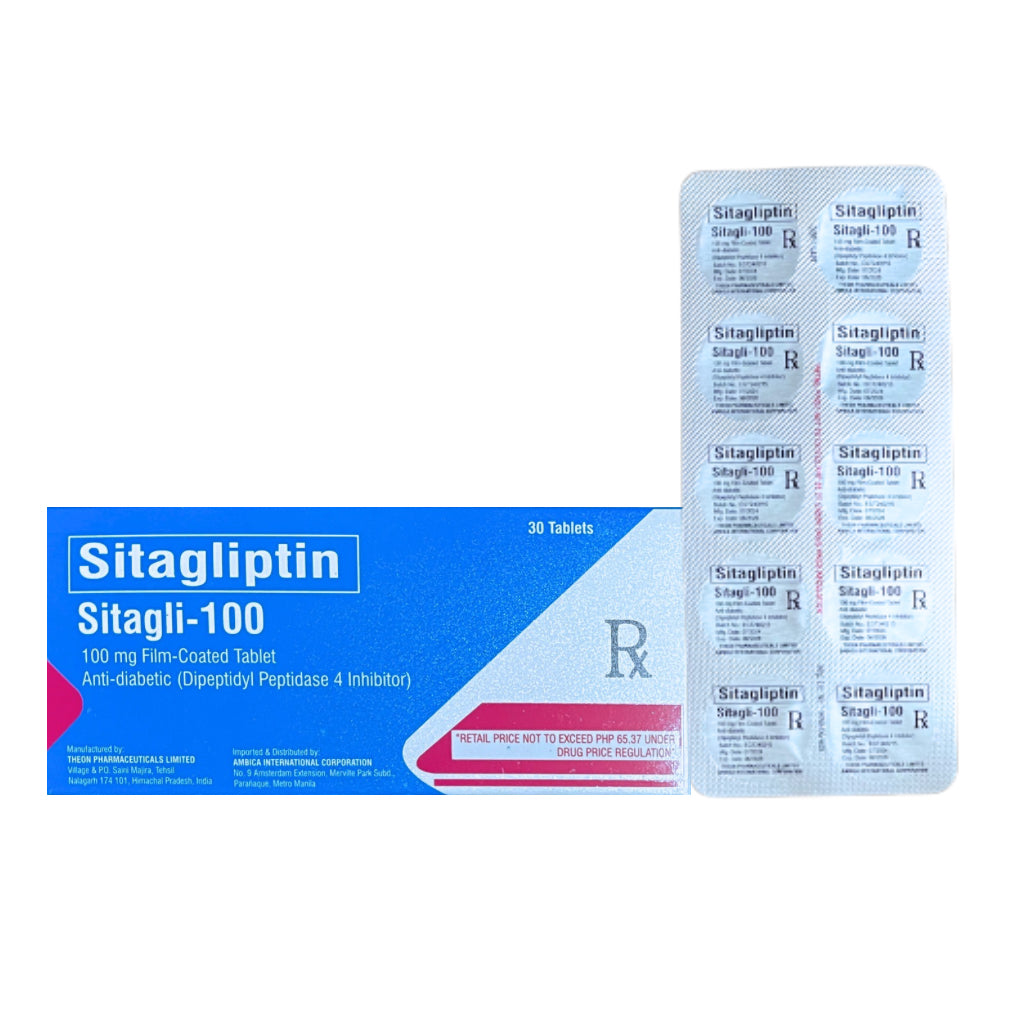 JANUVIA Sitagliptin 100mg. Tablet x 1