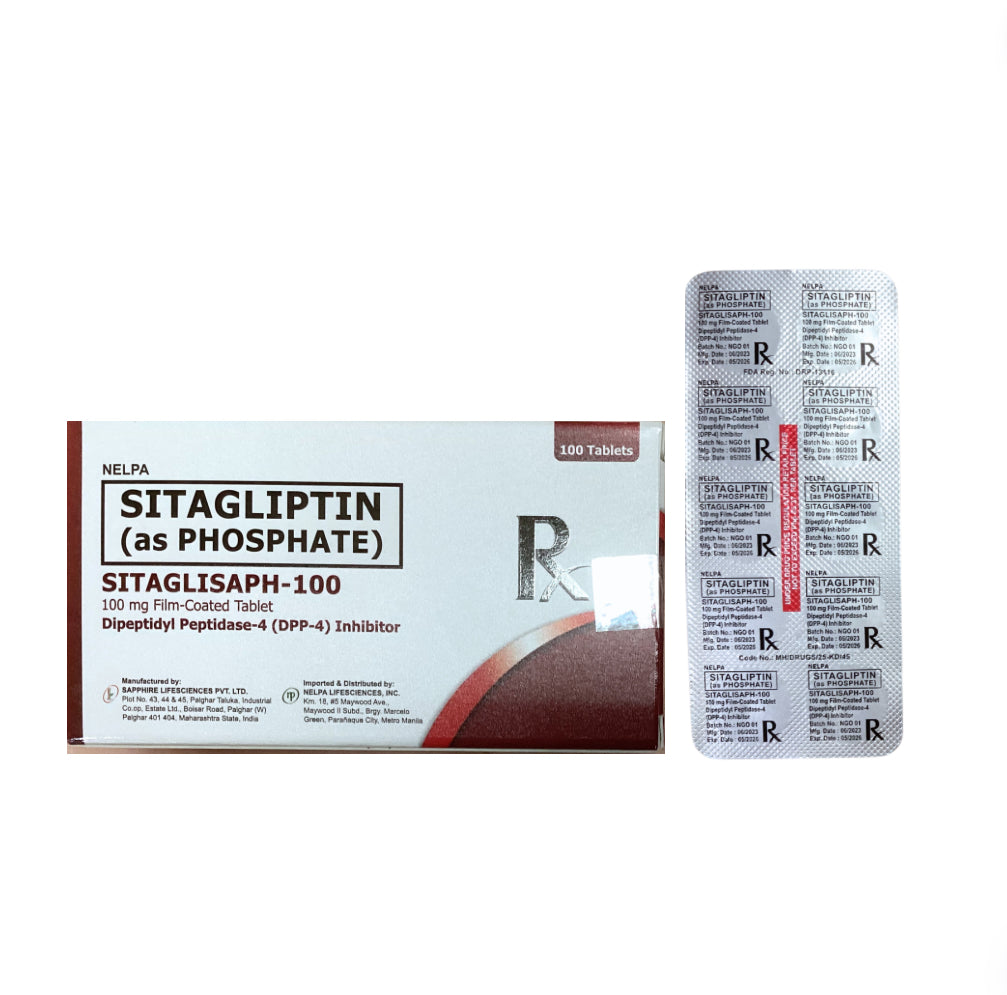 Sitagliptin 100mg. Tablet x 1s – XalMeds