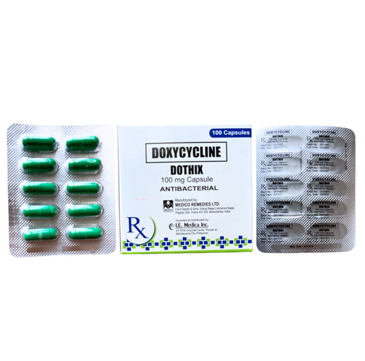 Doxycycline (as Hyclate) 100 mg Capsule x 1