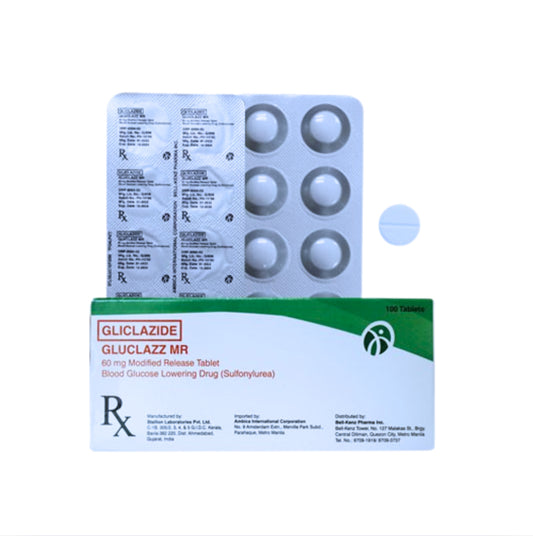 GLUCLAZZ MR Gliclazide 60mg Tablet x 1