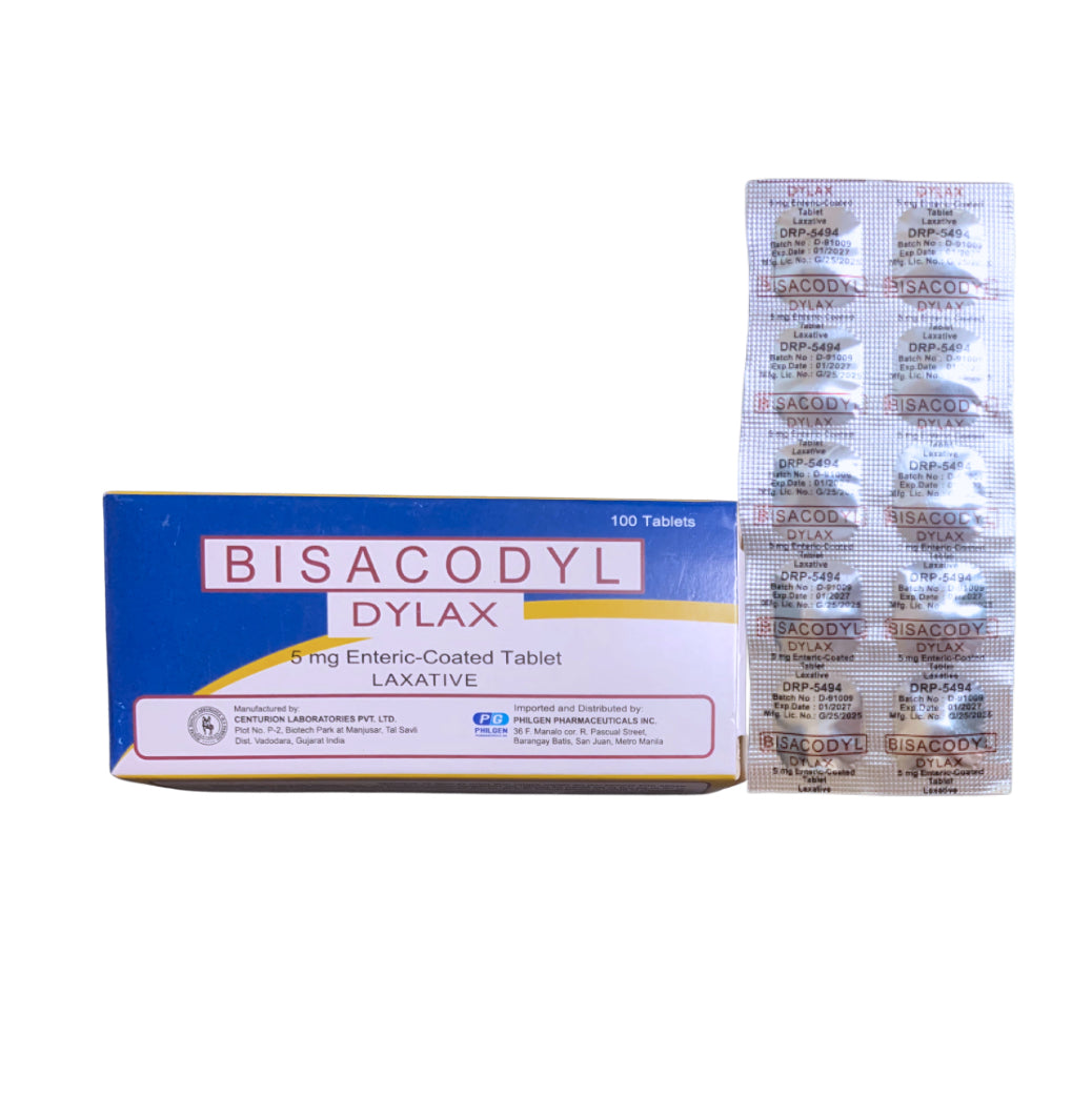 Bisacodyl 5mg Tablet x 1