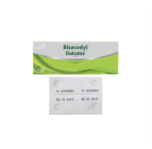 DULCOLAX Bisacodyl 5mg Tablet x 1
