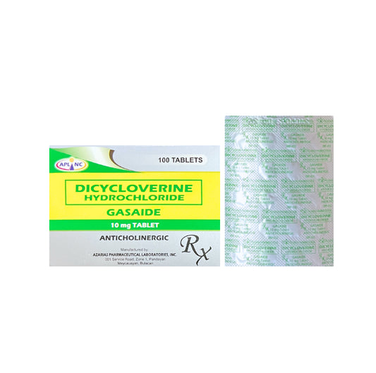 Dicycloverine 10mg Tablet x 1