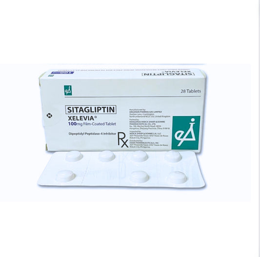 XELEVIA Sitagliptin 100mg. Tablet x 1