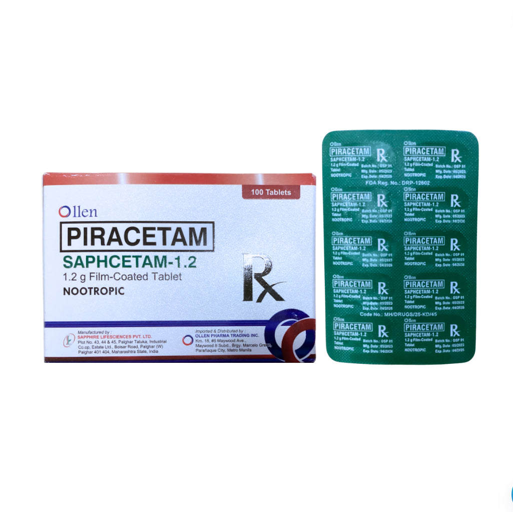 NOOTROPIL Piracetam 1,200mg (1.2g) Tablet x 1