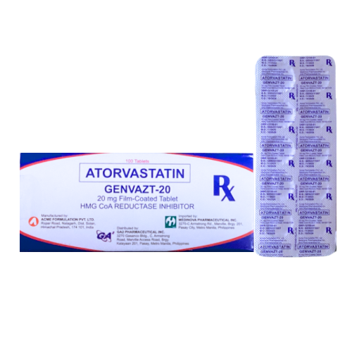 Atorvastatin 20mg Tablet x 1