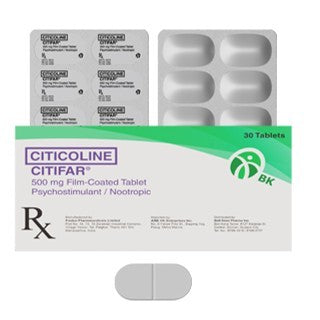 CITIFAR Citicoline 500mg Tablet x 1