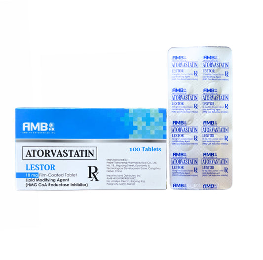 Atorvastatin 10mg Tablet x 1