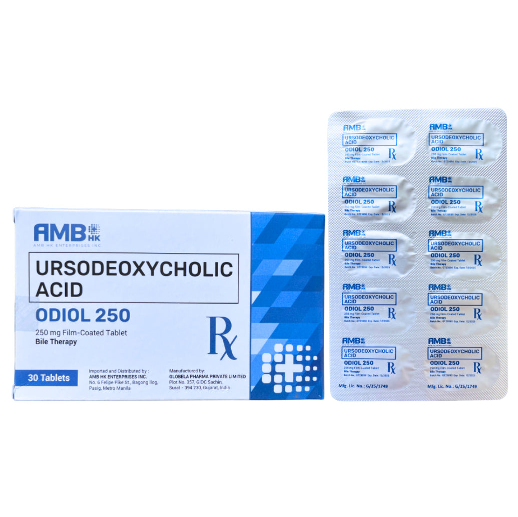 Ursodeoxycholic Acid 250mg Tablet x 1