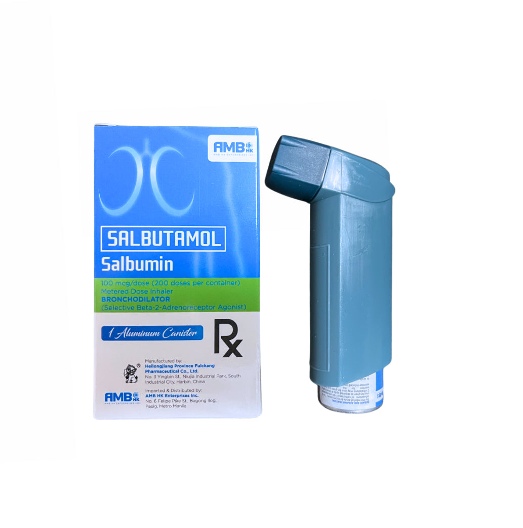 Salbutamol 100mcg/200  Metered Dose Inhaler  x 1