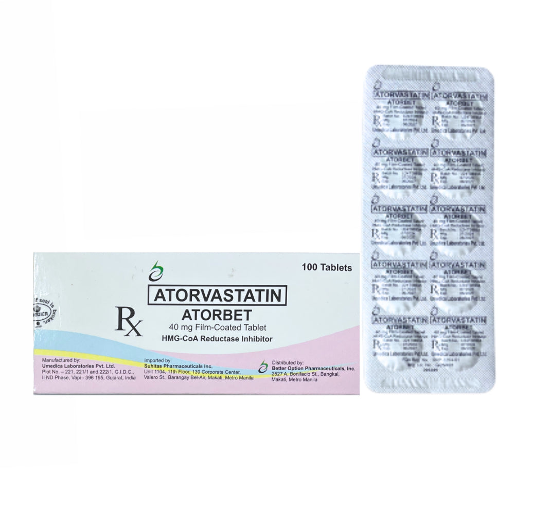 SAATIN (Atorvastatin) 40mg.Tablet x 1