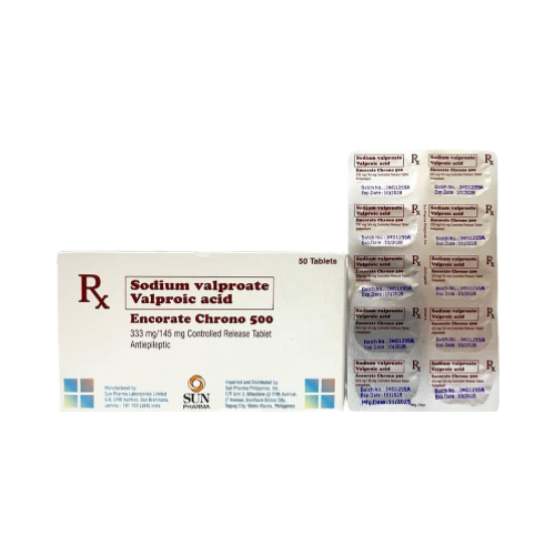 Sodium Valproate + Valproic Acid 333 mg/145 mg Tablet x 1