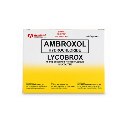Mucosolvan (Ambroxol) 75mg Capsule x 1