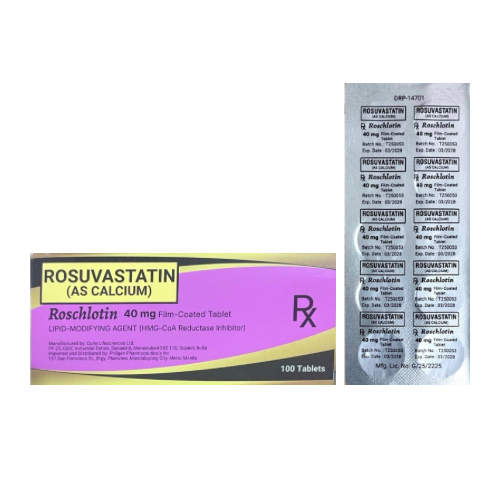 Rosuvastatin 40mg Tablet x 1