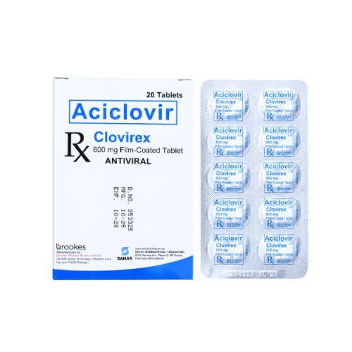 Aciclovir 800mg Tablet x 1