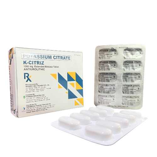 TASCIT (Potassium Citrate) 1,080mg (10Meq) Tablet x 1
