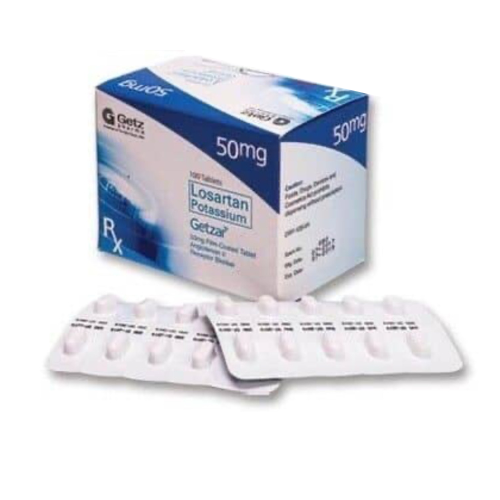 Getzar (Losartan) 50mg Tablet x 1