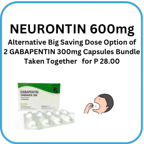 NEURONTIN Gabapentin 600mg Tablet x 1