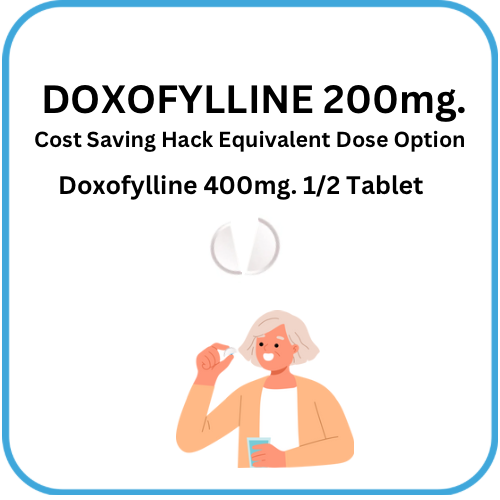 Doxofylline 200mg Tablet x 1