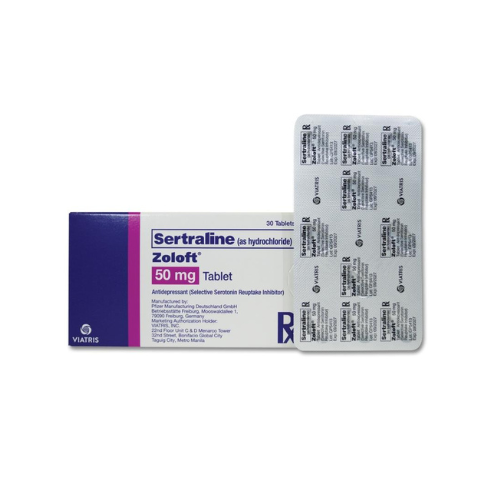 Zoloft (Sertraline) 50mg Tablet x 1