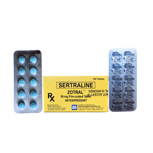 Zoloft (Sertraline) 50mg Tablet x 1