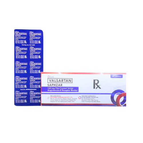 TORVAL Valsartan 160mg. Tablet x 1