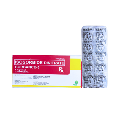 Isosorbide Dinitrate 5 mg Tablet x 1s