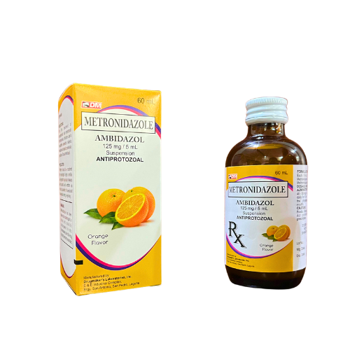 Metronidazole 125mg/5ml Suspension 60ml x 1