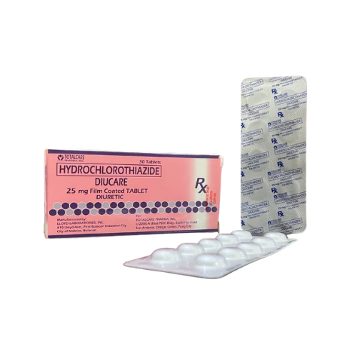 Hydrochlorothiazide 25mg Tablet x 1
