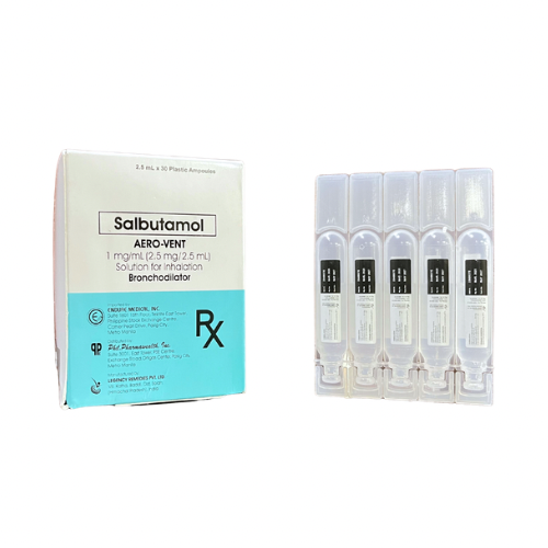 Salbutamol 1mg/ml. 2.5ml Nebule  x 1