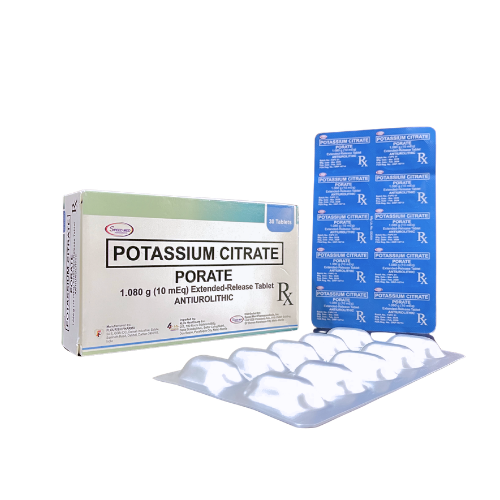TASCIT (Potassium Citrate) 1,080mg (10Meq) Tablet x 1