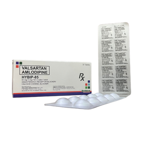 Amlodipine + Valsartan 5mg/80mg Tablet x 1