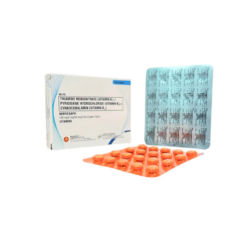 Ritemed Vitamin B Complex (B1+B6+B12) 100mg/5mg/50mcg Tablet
