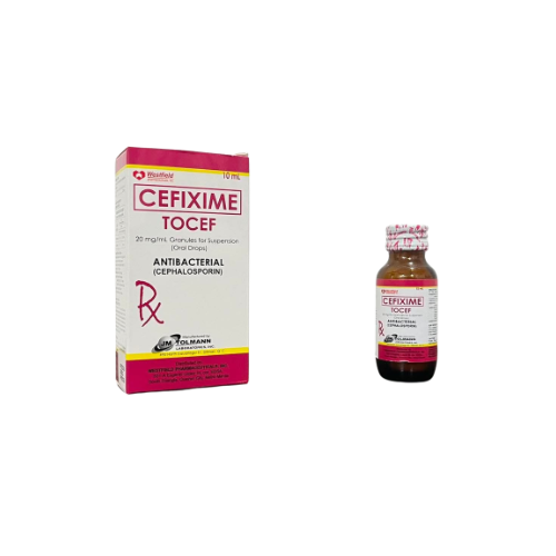 Cefixime 20mg/ml Drops  10ml bottle x 1